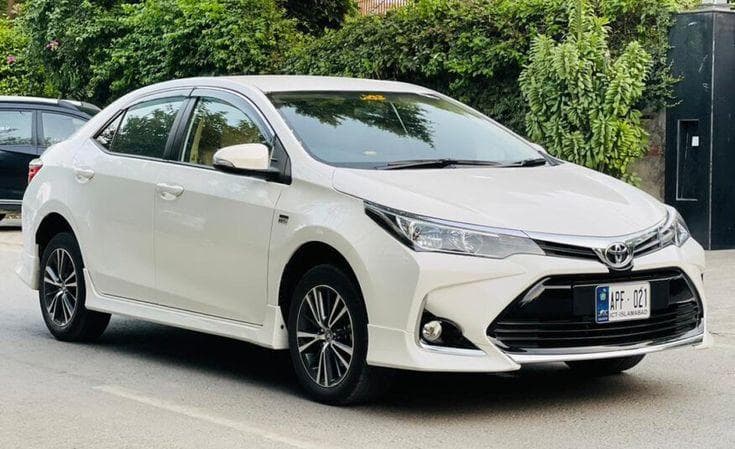Toyota Corolla Altis Grande 2026 for rent